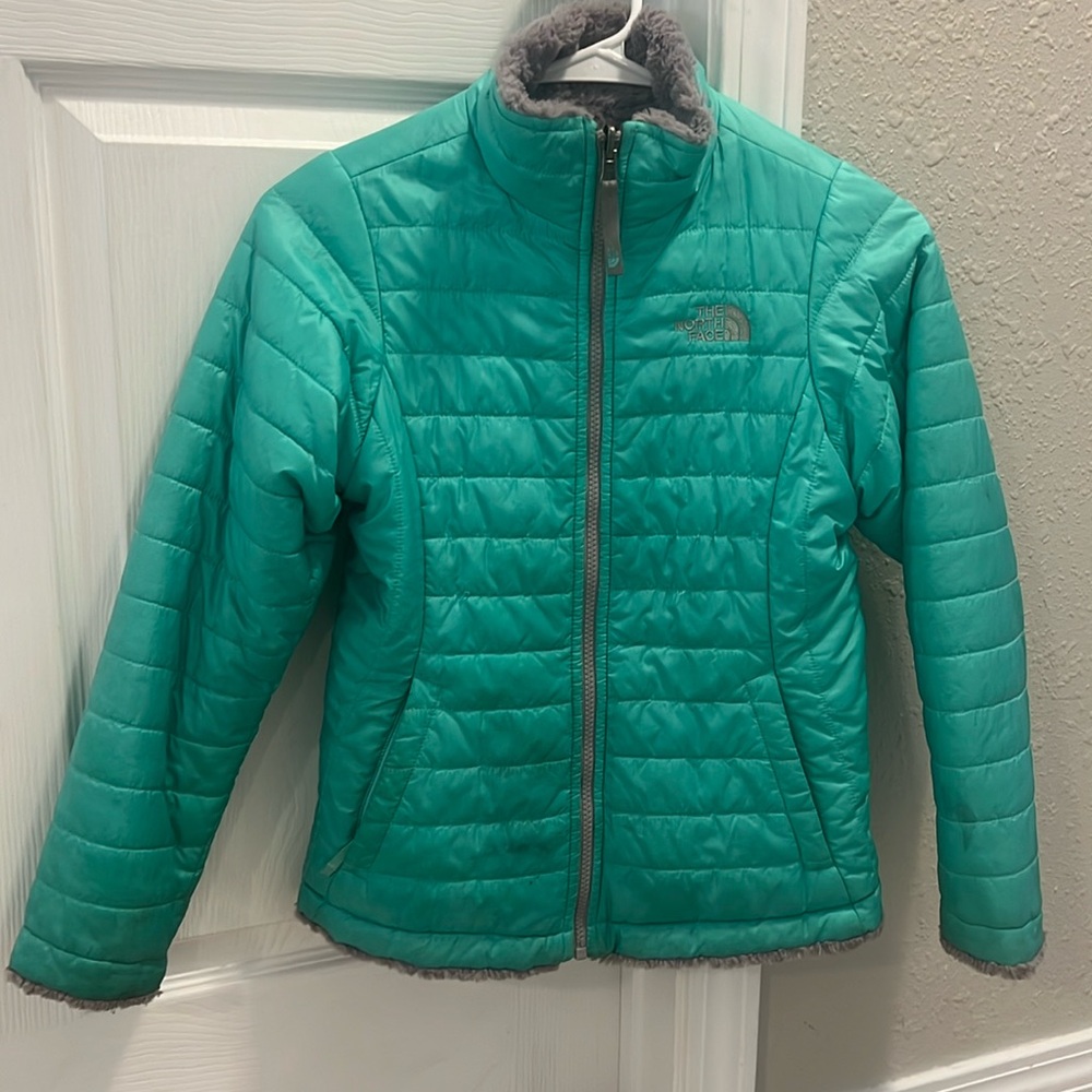 The North Face Mossbud Reversible Jacket for Girls size (10/12)
